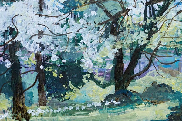 Blossoms: Blossom Trees, Paxton, 2021 by Ann Oram