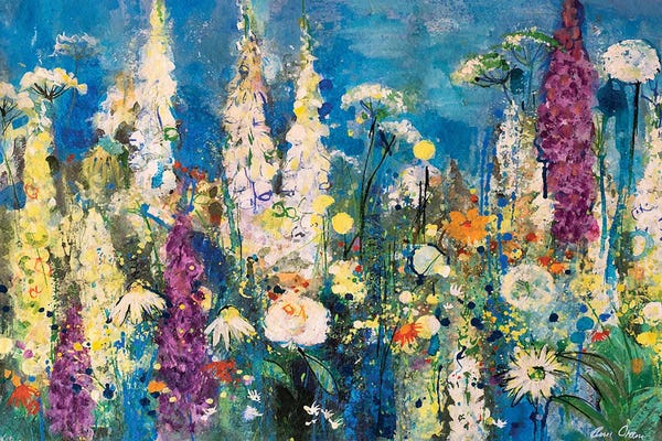 Ann Oram: Detail Of A Garden, Chelsea, 2019 by Ann Oram