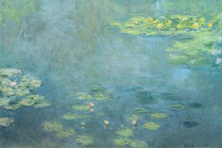 Waterlilies by Claude Monet canvas print