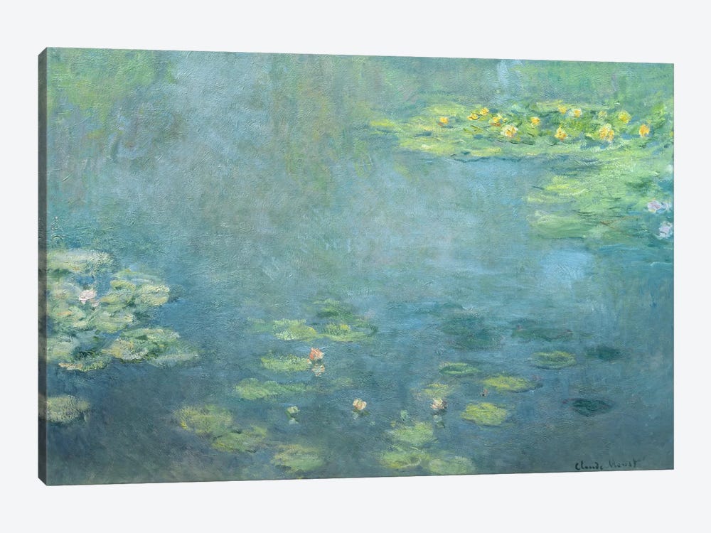 Waterlilies by Claude Monet 1-piece Canvas Art