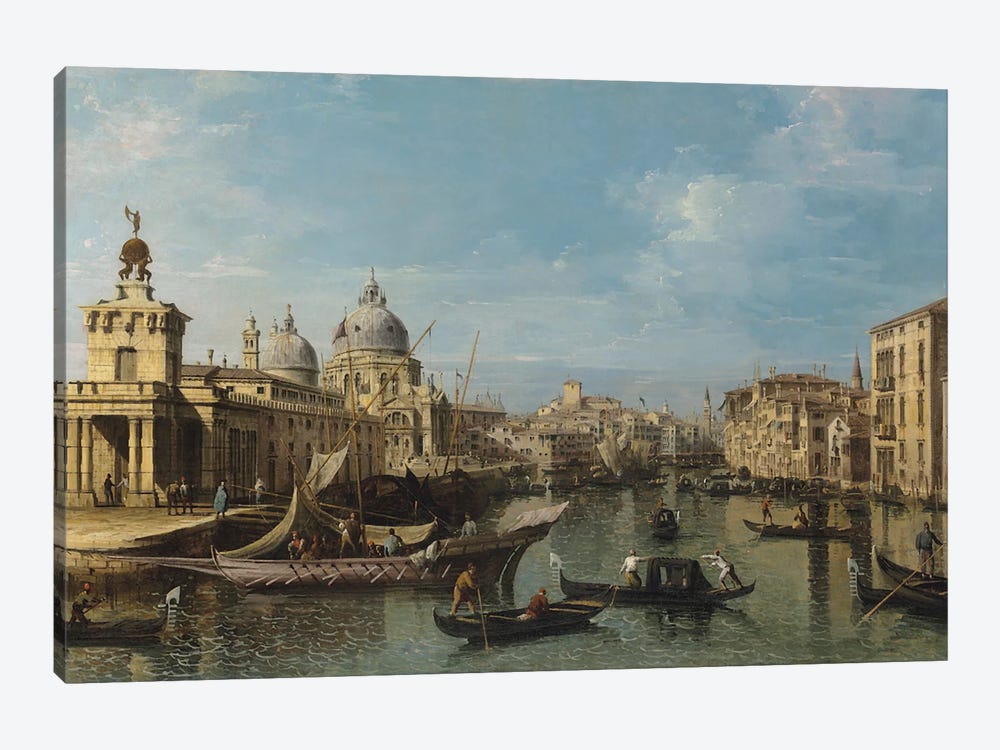 Venice: The Entrance To The Grand Canal, C.1720-80 by Canaletto 1-piece Canvas Art