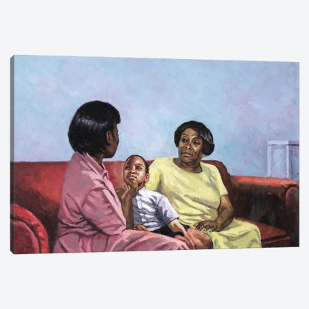 A Mother's Strength, 2001 Canvas Print #BMN13121} by Colin Bootman Canvas Wall Art