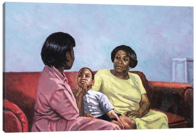 A Mother's Strength, 2001 Canvas Art Print - Colin Bootman