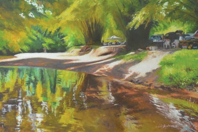 Auntie Janet's Kindness, 2017 by Colin Bootman metal wall art