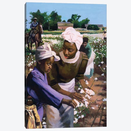 Cotton Pickers, 2003 Canvas Print #BMN13150} by Colin Bootman Canvas Print