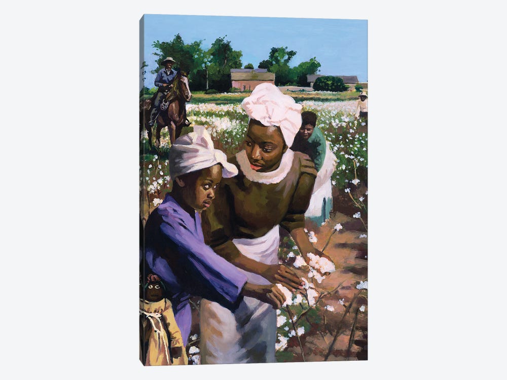 Cotton Pickers, 2003 by Colin Bootman 1-piece Canvas Wall Art