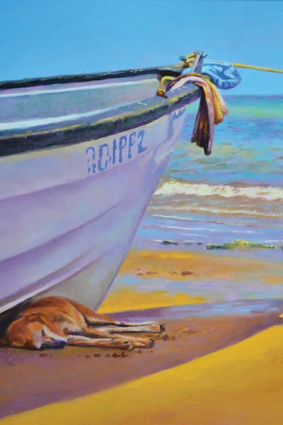 Dog-Tired, 2020 by Colin Bootman canvas print