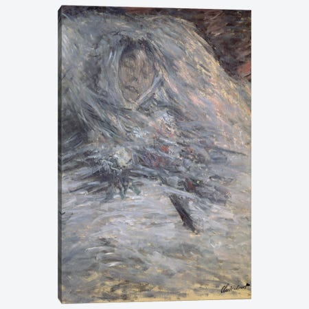 Camille Monet  Canvas Print #BMN1316} by Claude Monet Canvas Art Print