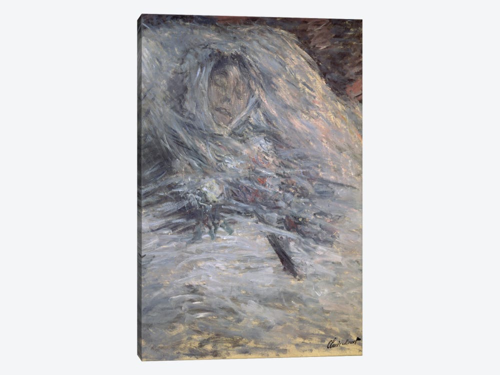 Camille Monet  by Claude Monet 1-piece Canvas Wall Art