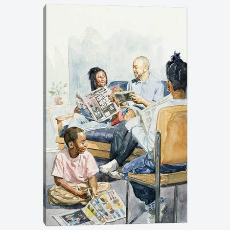 Living Room Serenades, 2003 Canvas Print #BMN13170} by Colin Bootman Canvas Print