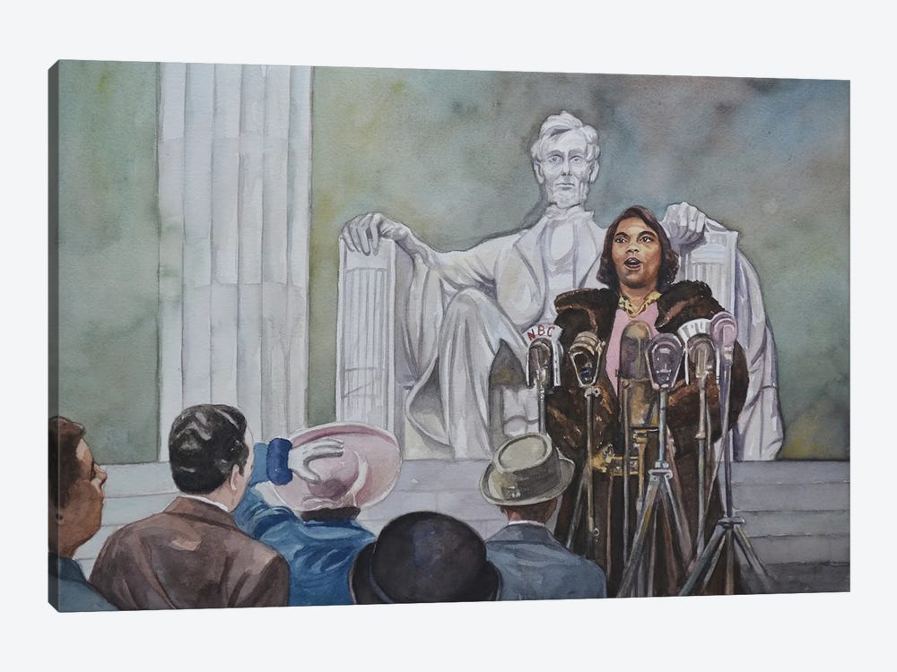 Marian Anderson Sang!, 2010 by Colin Bootman 1-piece Canvas Wall Art