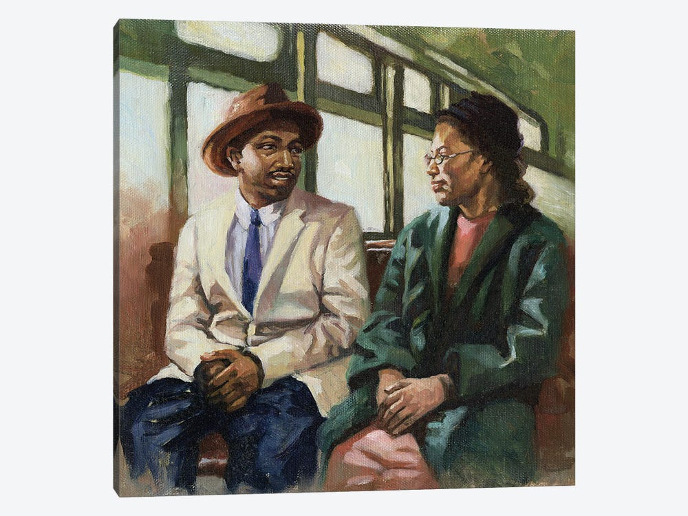 Martin And Rosa Up Front, 2001 by Colin Bootman 1-piece Canvas Art