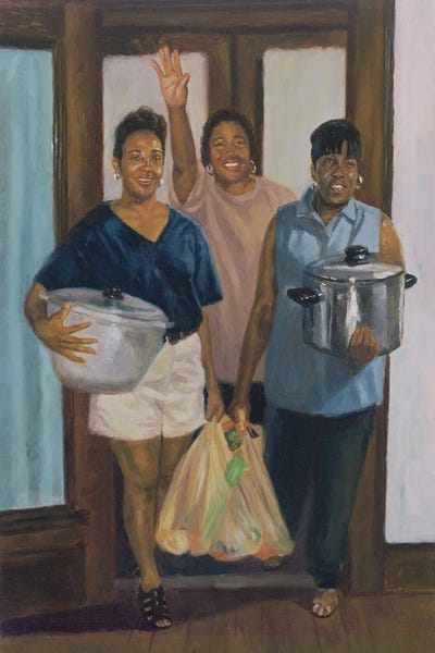 Storytellers: Pot Luck Party, 1998 by Colin Bootman