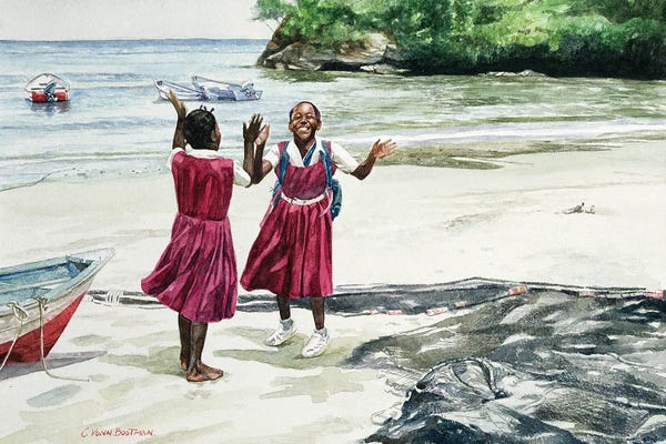 Colin Bootman: Recess At The Bay, 2002 by Colin Bootman