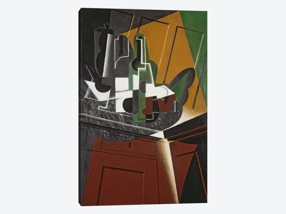 The Sideboard, 1917 (oil on plywood) by Juan Gris 1-piece Canvas Artwork