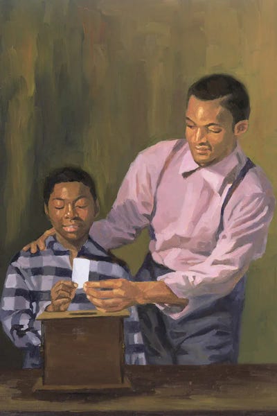 Gingham: The Ballot Box, 2003 by Colin Bootman