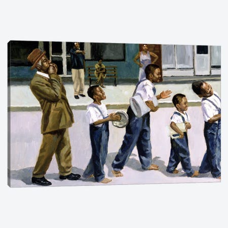 The Marching Band, 2000 Canvas Print #BMN13213} by Colin Bootman Canvas Art