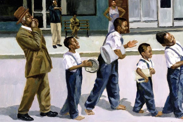 Colin Bootman: The Marching Band, 2000 by Colin Bootman