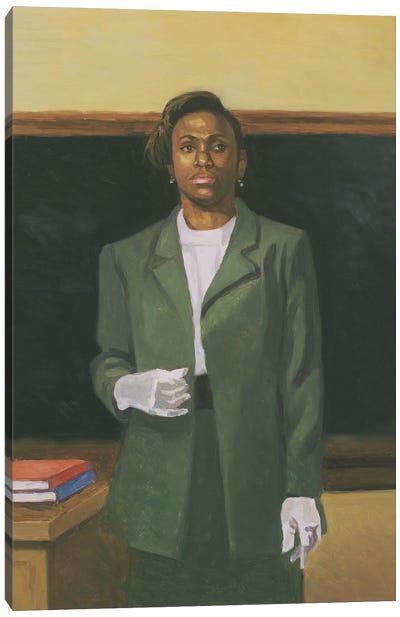 The Teacher, 2001 Canvas Art Print - Teacher Art