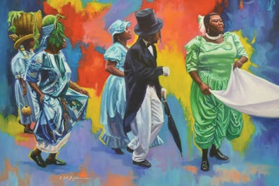 Wedding Procession, 2017 by Colin Bootman canvas print