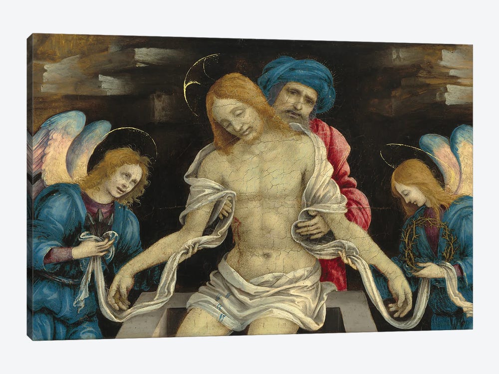 Pietà , C. 1500 by Filippino Lippi 1-piece Canvas Art Print