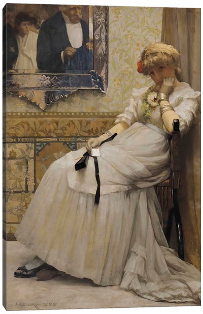 After The Dance, 1883 Canvas Art Print