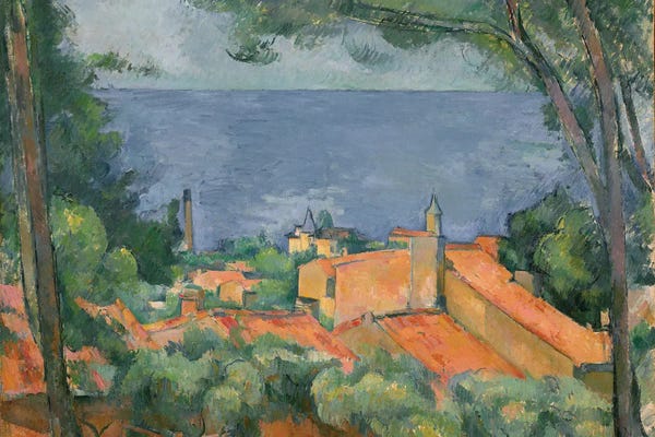 Red Rooves Of L'Estaque, 1883-85