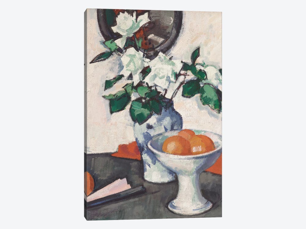 White Roses, C.1924 by Samuel John Peploe 1-piece Canvas Print