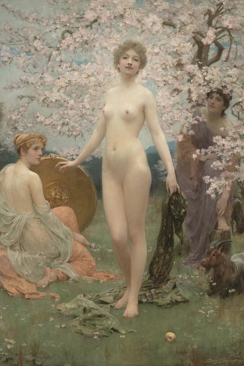 The Judgement Of Paris, 1891