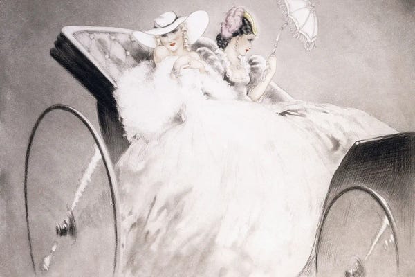 Art Deco: Champs Elysees by Louis Icart