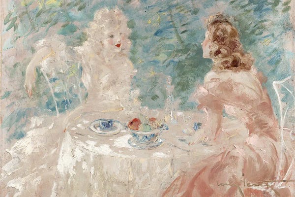 Art Deco: Dejeuner Intime by Louis Icart