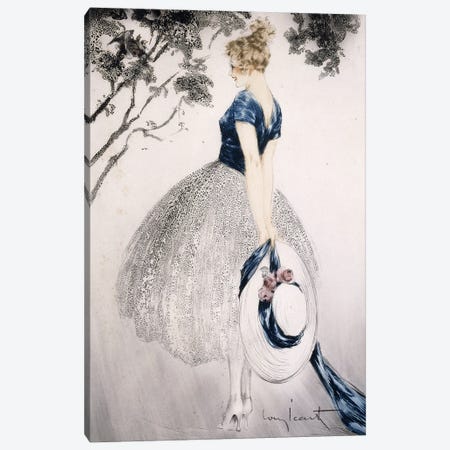In The Nest, C.1922 Canvas Print #BMN13265} by Louis Icart Canvas Artwork