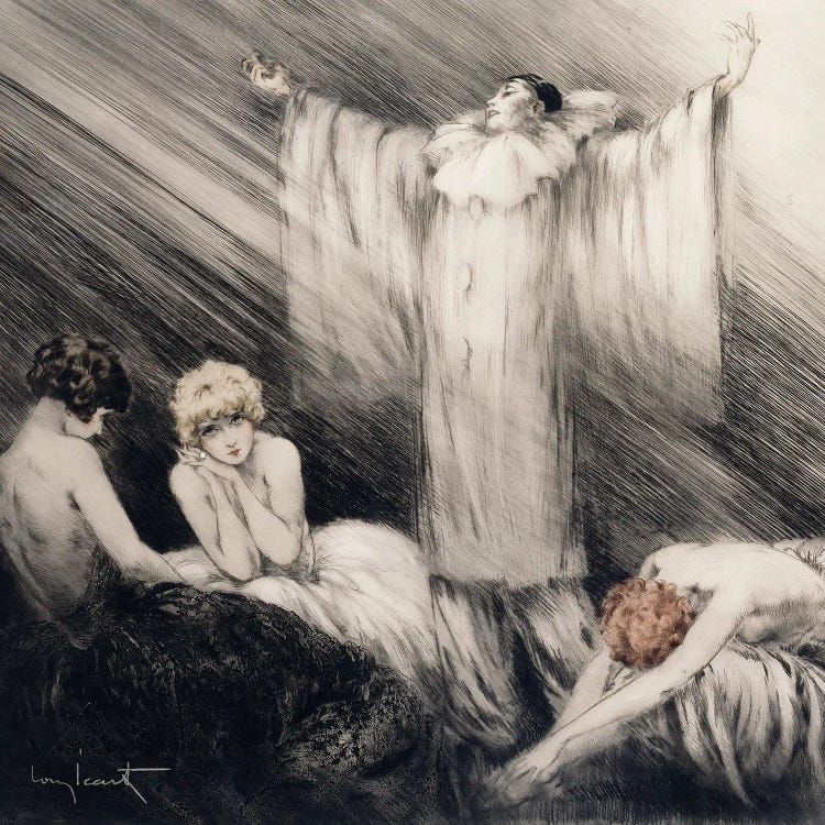 La Poeme by Louis Icart wall art