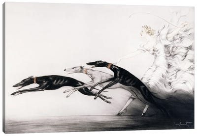 Speed II, 1933 Canvas Art Print - Shoe Art