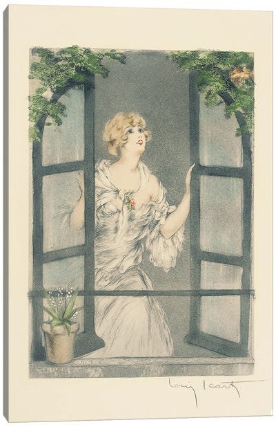 The Four Seasons: Spring, C.1928 Canvas Art Print - Art Deco