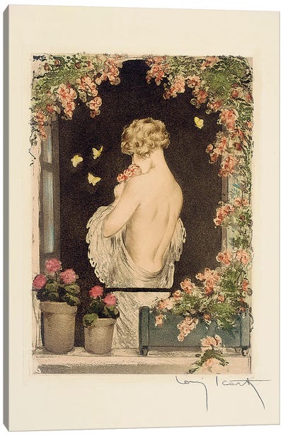 The Four Seasons: Summer, C.1928 Canvas Art Print - Louis Icart