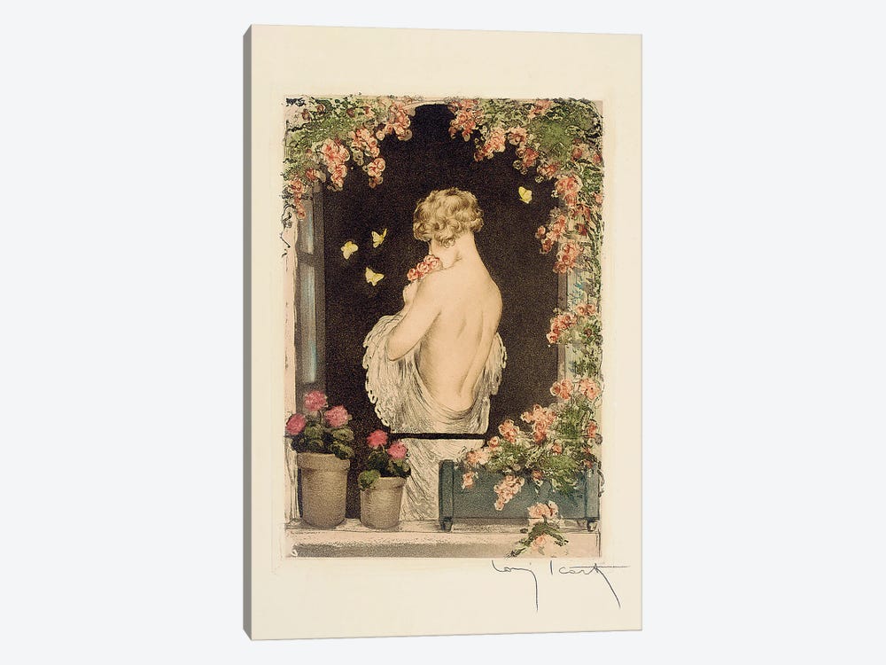 The Four Seasons: Summer, C.1928 by Louis Icart 1-piece Canvas Art