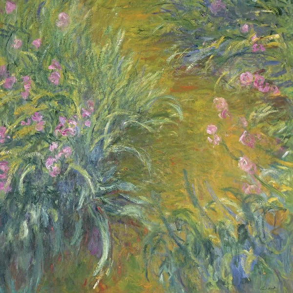 All Things Monet: Iris by Claude Monet