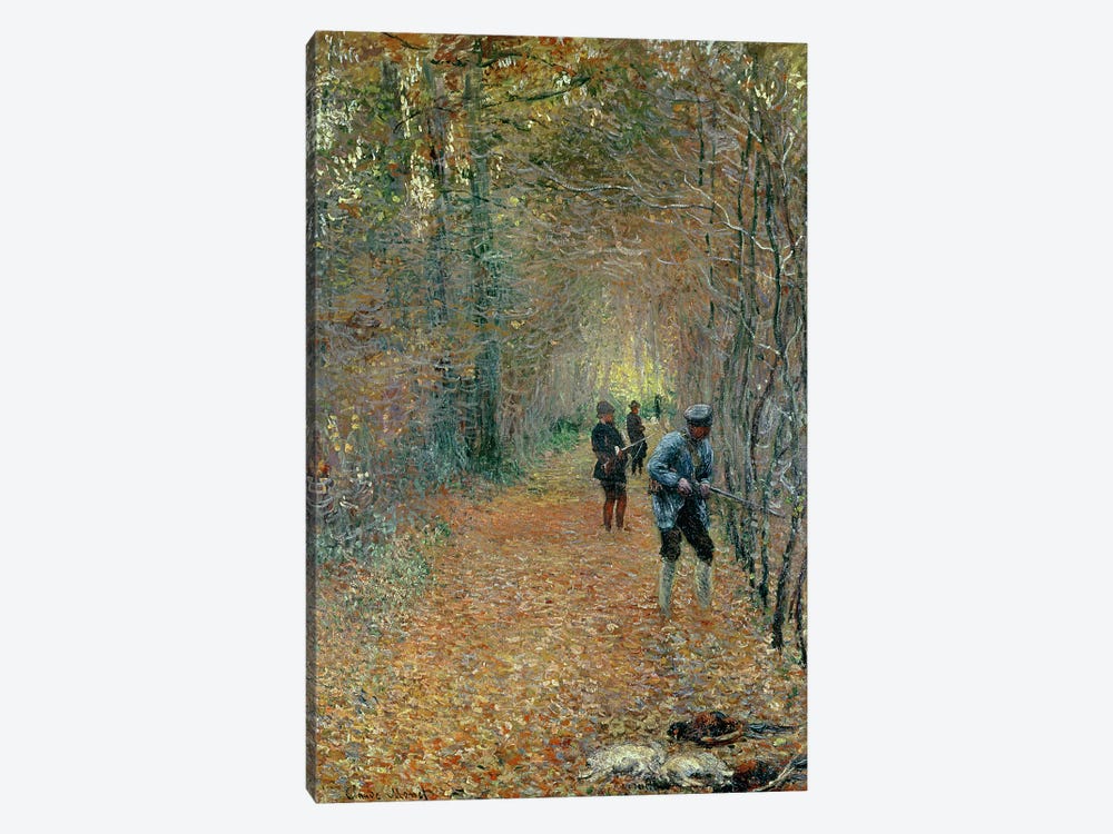 The Shoot, 1876 by Claude Monet 1-piece Canvas Print