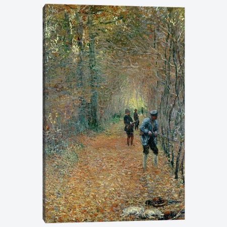 The Shoot, 1876 Canvas Print #BMN1328} by Claude Monet Art Print