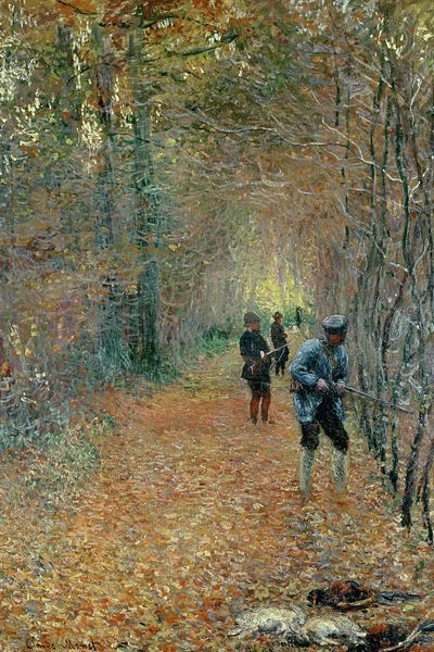 Claude Monet: The Shoot, 1876 by Claude Monet