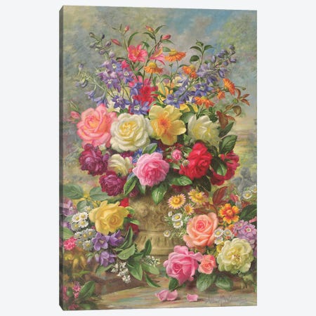 Sweet Fragrance Of A Summer's Day Canvas Print #BMN13297} by Albert Williams Canvas Art Print