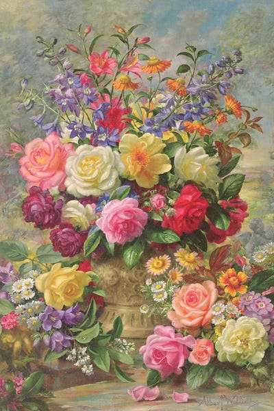 Pottery Still Life: Sweet Fragrance Of A Summer's Day by Albert Williams