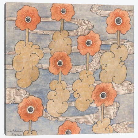 Pattern Sheet, 1909 Canvas Print #BMN13302} by Andreas Schneider Canvas Art