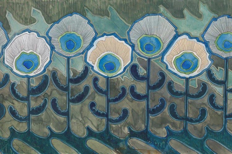 Peacock, 1909 by Andreas Schneider wall art