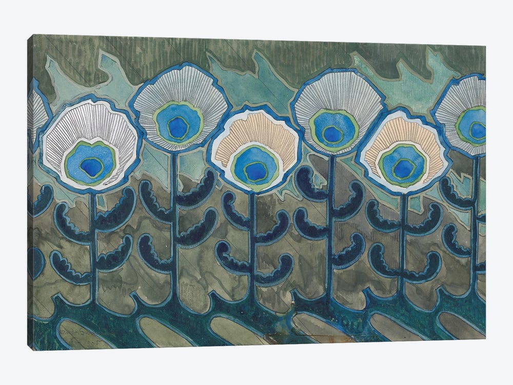 Peacock, 1909 by Andreas Schneider 1-piece Canvas Art