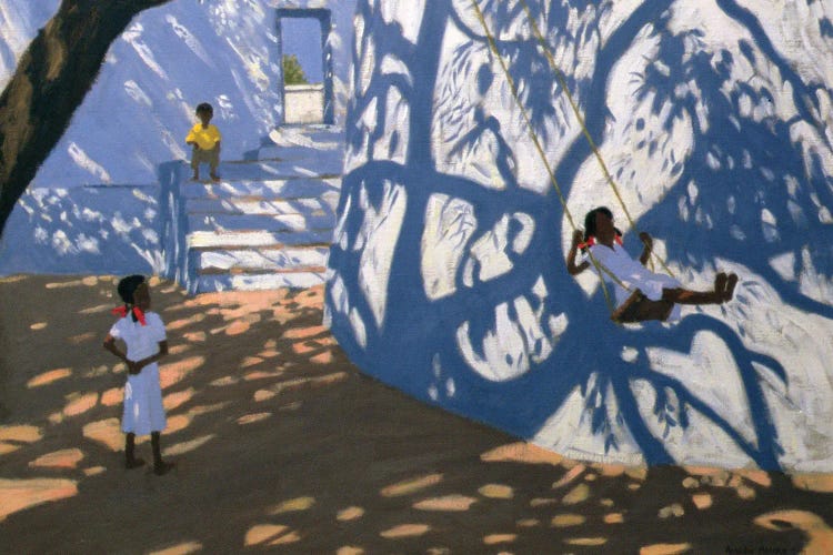 Girl On A Swing, India, 2000