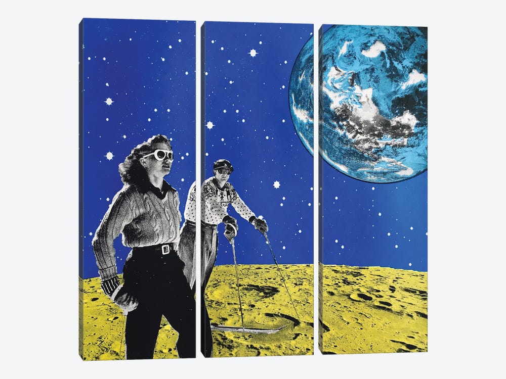 Hiking Space, 2016 by Anne Storno 3-piece Art Print
