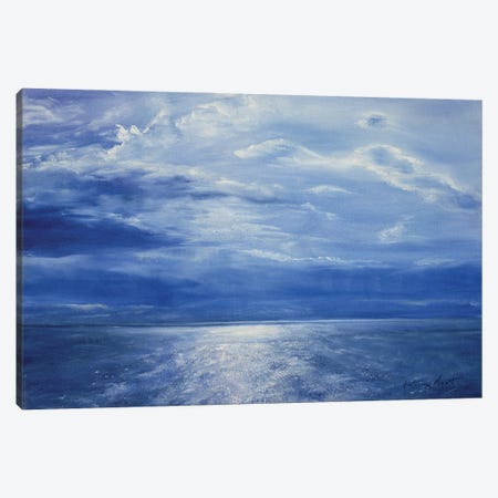 Deep Blue Sea, 2001 Canvas Print #BMN13311} by Antonia Myatt Canvas Art Print