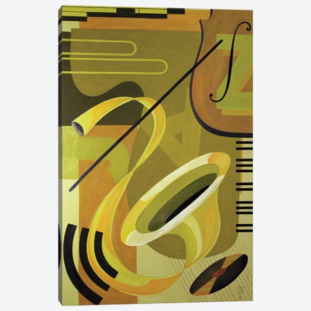 Jazz, 2004 Canvas Print #BMN13321} by Carolyn Hubbard-Ford Canvas Artwork